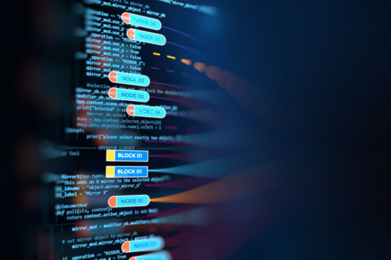 代碼編織未來 軟件開發(fā)者的抽象藝術(shù)與技術(shù)背景素材的視覺呈現(xiàn)